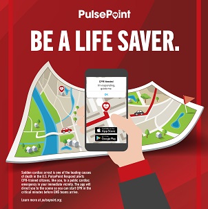 Be a lifesaver with PulsePoint CPR app