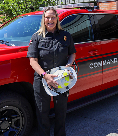 Battalion Chief Terri Fitzgerald